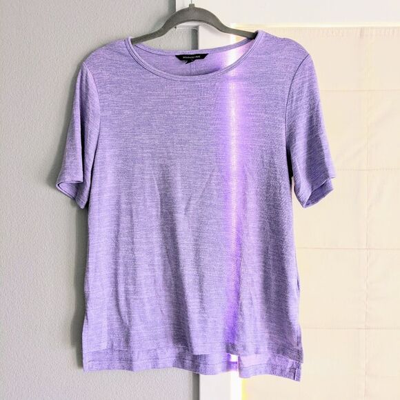 ⭐Purple Banana Republic Soft Short Sleeve Shirt Small ⭐ - Picture 2 of 9